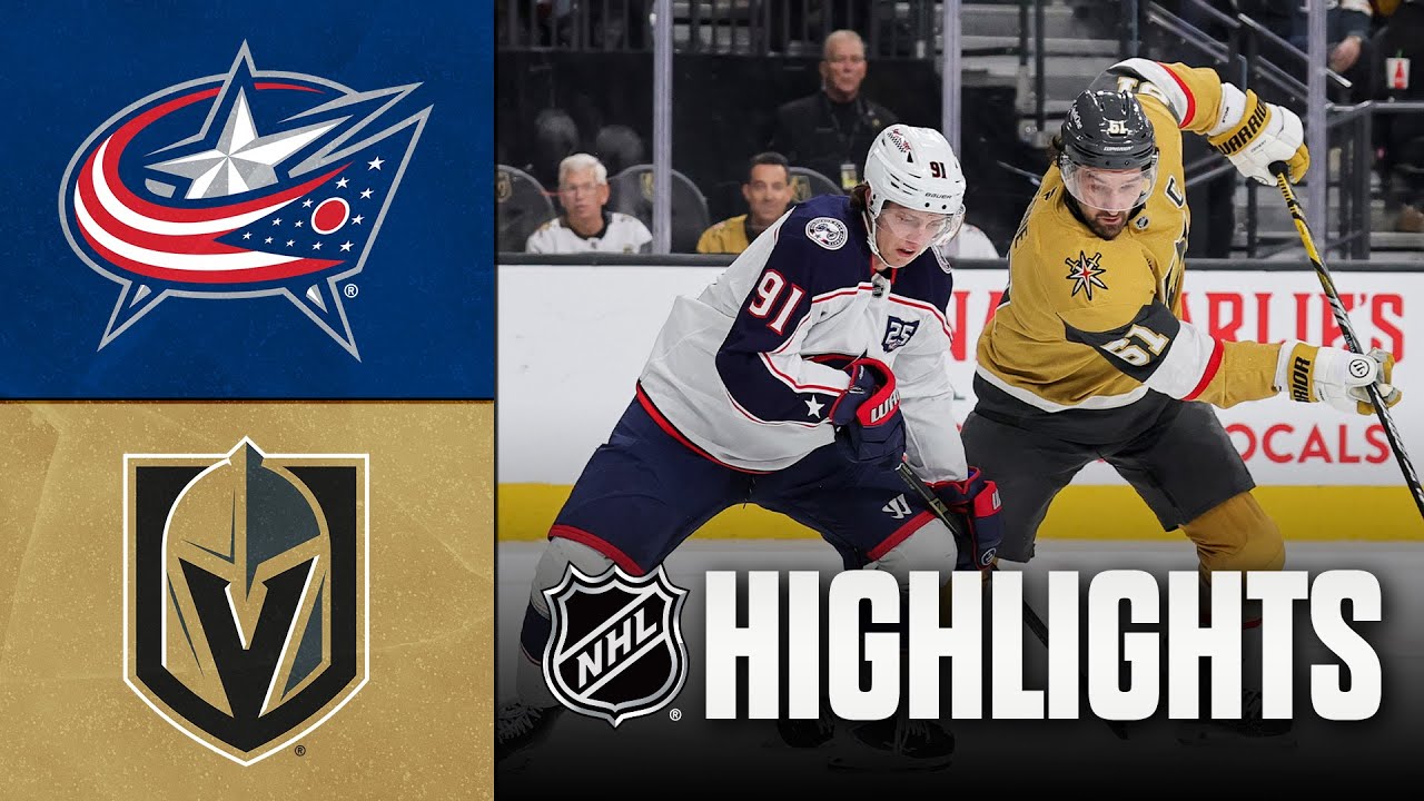 Blue Jackets vs. Golden Knights | NHL Highlights | January 08, 2026