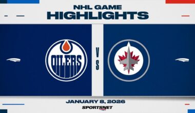NHL Highlights | Oilers vs. Jets - Janaury 8, 2026
