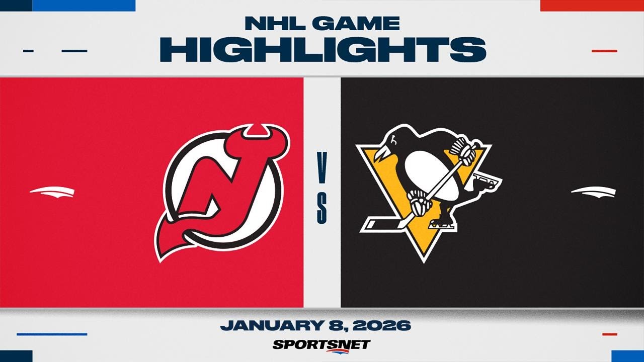 NHL Highlights | Devils vs. Penguins - January 8, 2025
