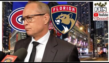 Paul Maurice, Panthers Postgame: Montreal Canadiens Beats Florida. Again