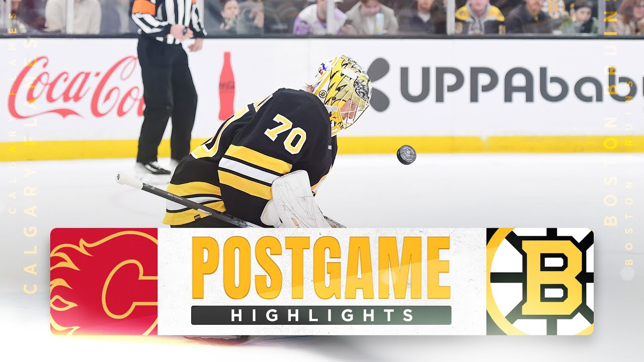 CONDENSED GAME: Boston Bruins vs. Calgary Flames - 1/8/2026