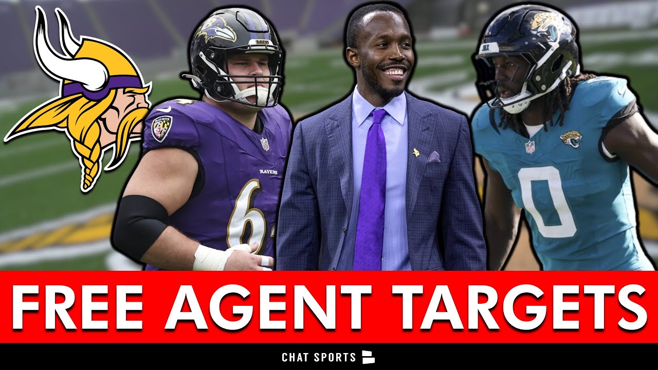 Minnesota Vikings Free Agent Targets For 2026 NFL Free Agency Ft. Devin Lloyd & Tyler Linderbaum