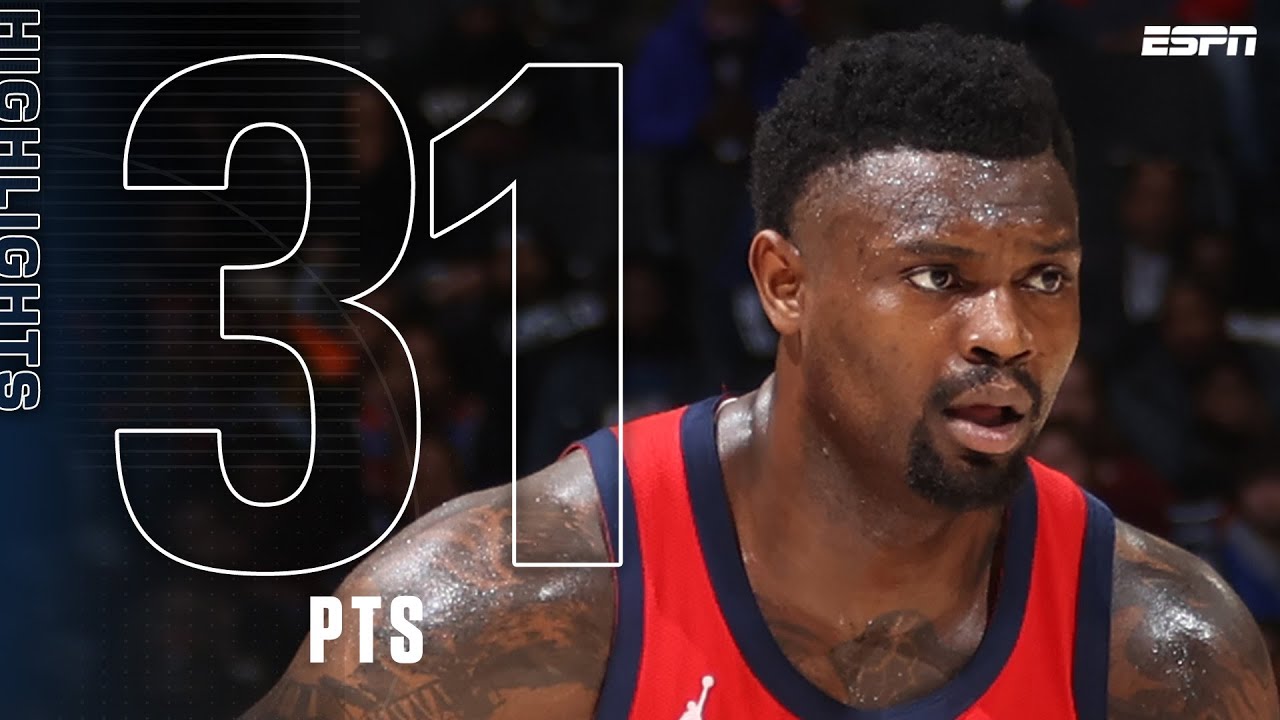 Zion Williamson racks up 31 PTS for the Pelicans in road win vs. the Wizards 💥 | NBA on ESPN