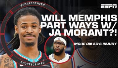 The Grizzlies are OPEN to trading Ja Morant 👀 + Anthony Davis’ injury | SportsCenter