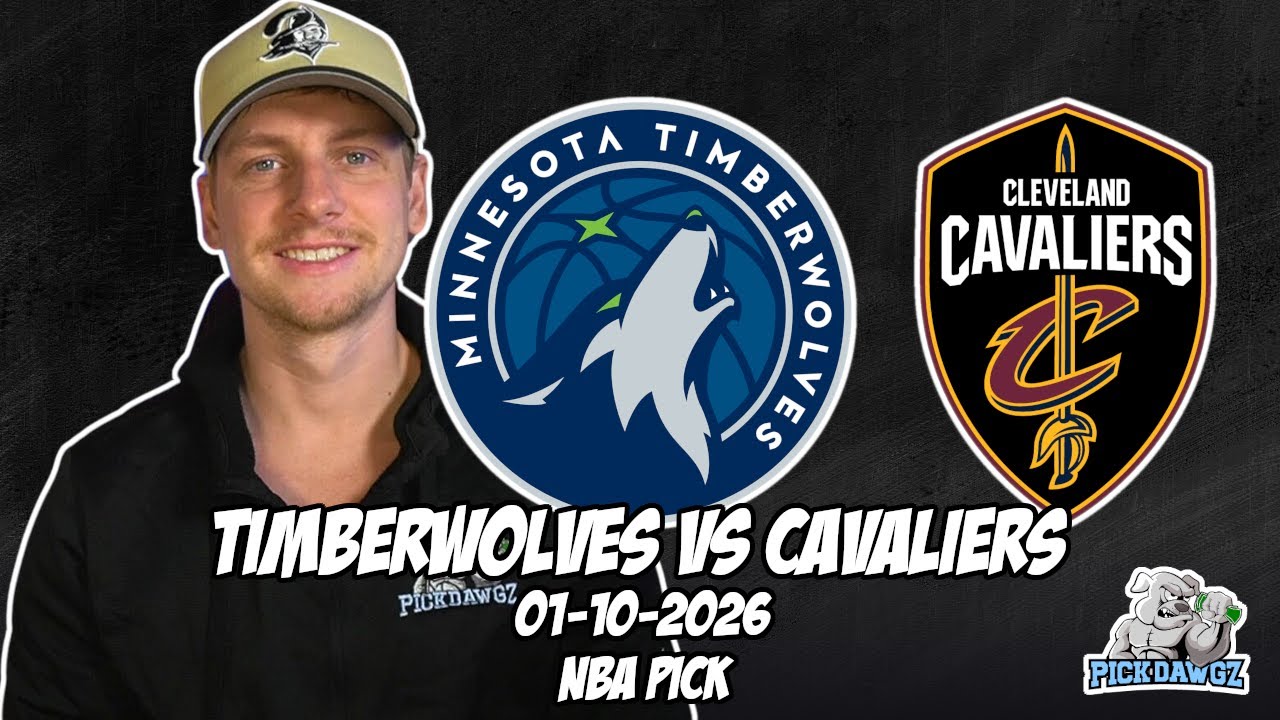 Minnesota Timberwolves vs Cleveland Cavaliers 1/10/26 NBA Free Picks & Prediction | NBA Betting Tips