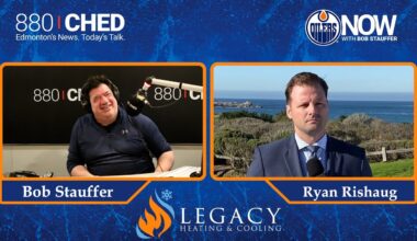 Ryan Rishaug talks Oilers win over the Jets, Mangiapane, Roslovic, with Bob Stauffer on Oilers Now