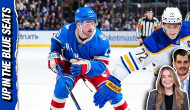 Alexis Lafrenière's time with the Rangers is TICKING | Up in the Blue Seats