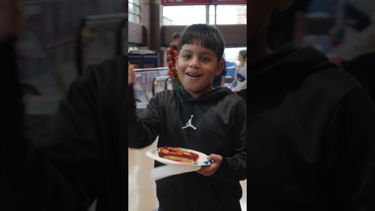 PIZZA, VIDEO GAMES and SKATING! 🍕 CBJ  Host Annual Pen Pal Party at Nationwide Arena! 😊🏒 | CBJ Today