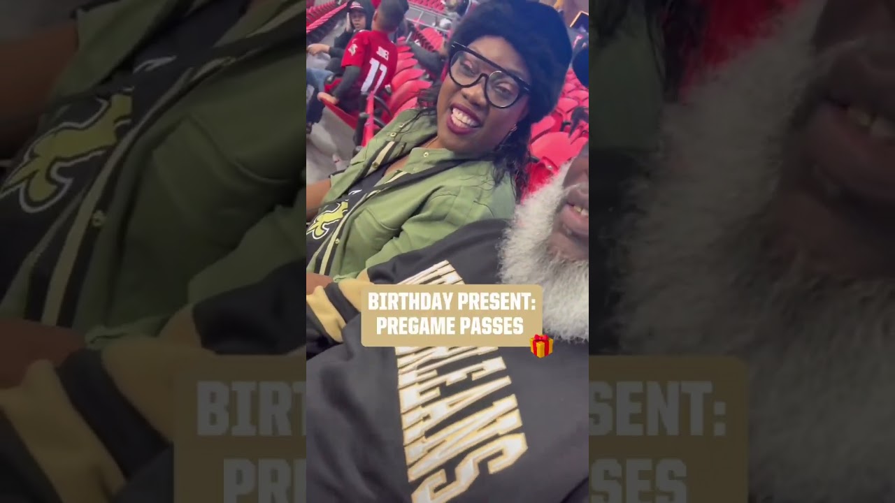 Surprising ⚜️ Saints Fans w/ Pregame Passes #nfl #shorts