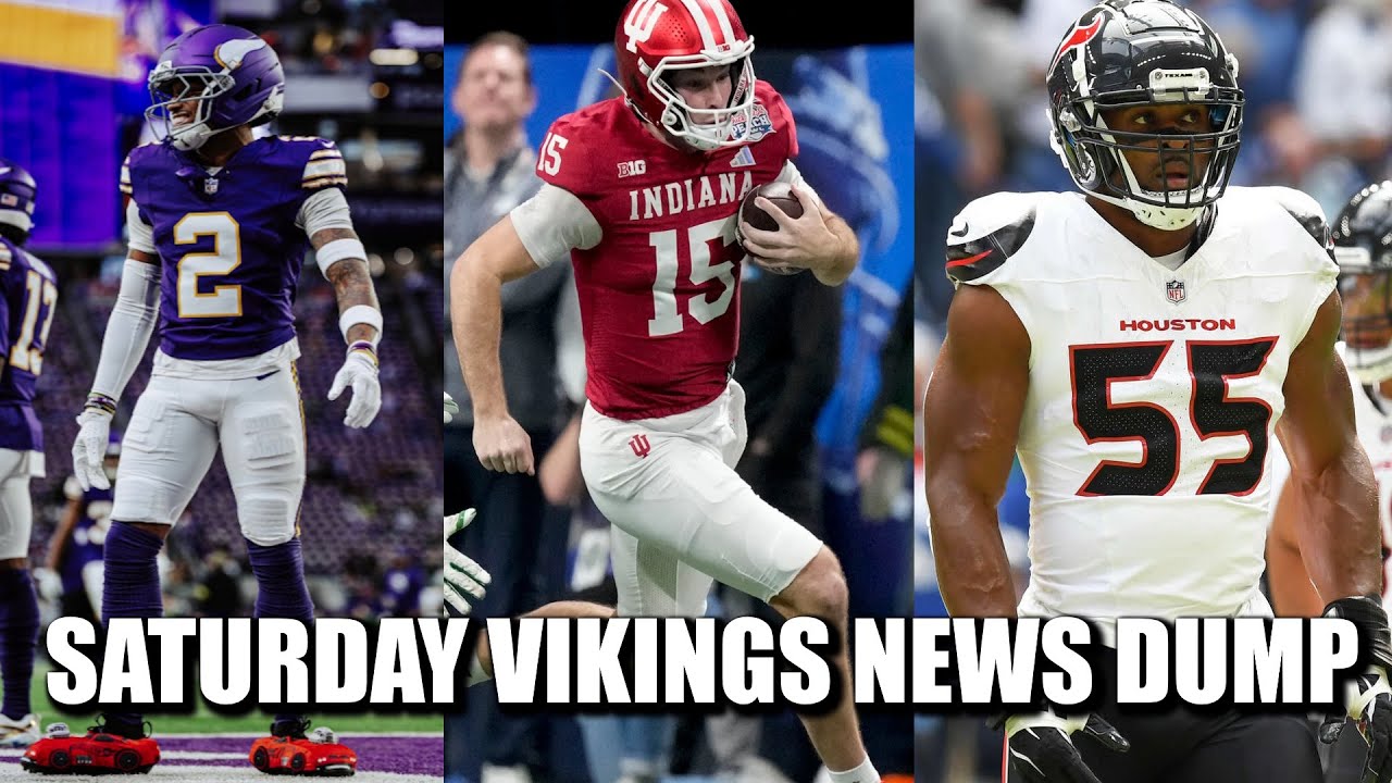 Minnesota Vikings News Dump (1.10.2026) | Zay Thanks Fans. MENDOZA!!! Wild Card Picks