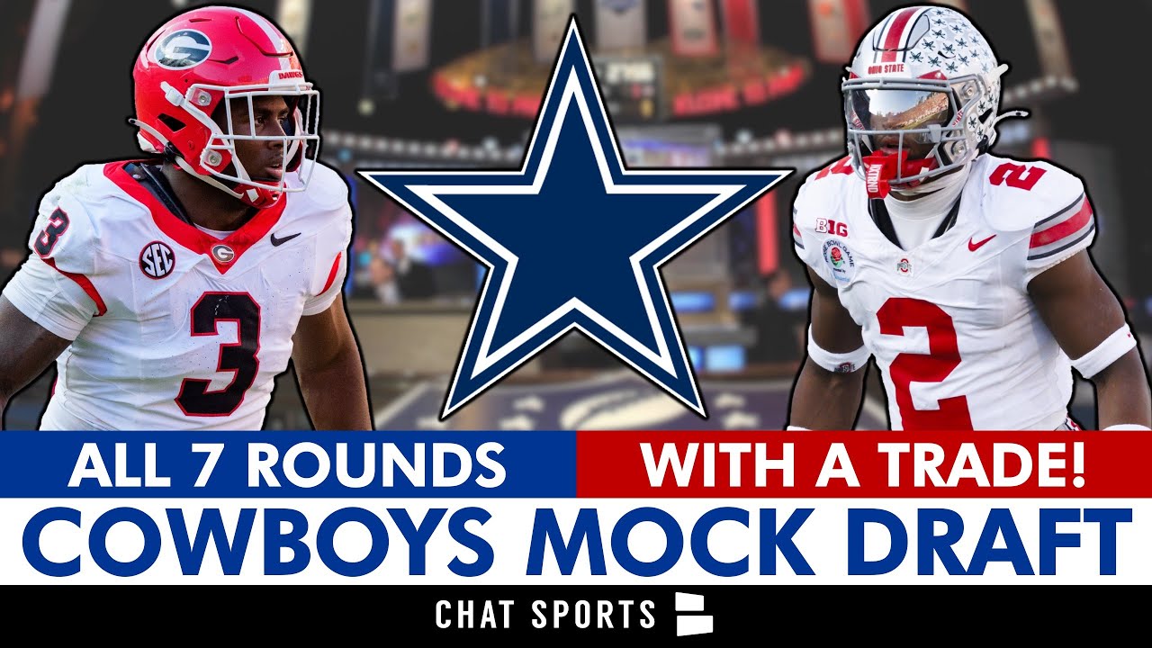 Dallas Cowboys Mock Draft: 7-Round 2026 NFL Mock Draft For The Cowboys WITH Trades