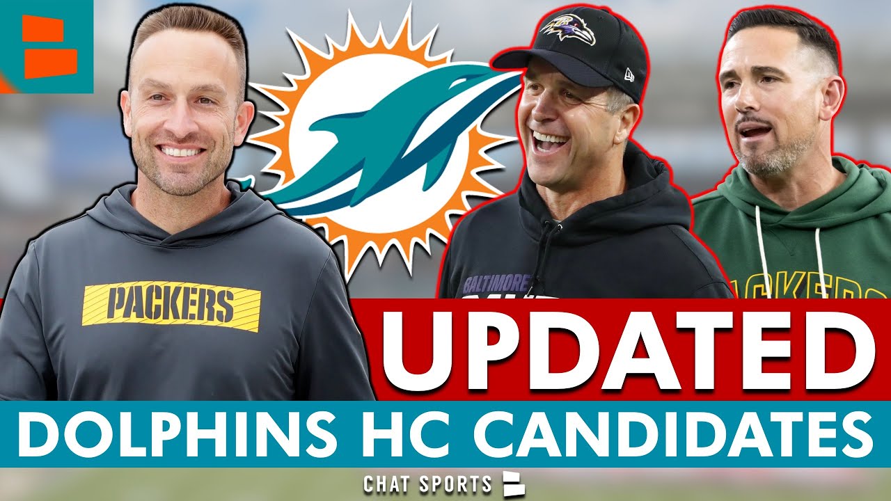 UPDATED Miami Dolphins Head Coach Candidates Following Dolphins GM Hire Of Jon-Eric Sullivan