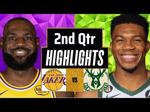 Los Angeles Lakers vs Milwaukee Bucks Full Game Highlights 2nd Qtr | Jan 9 | 2026 NBA Highlights