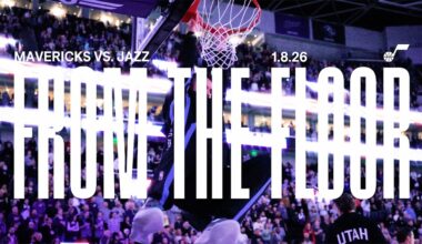From the Floor: CLUTCH WIN over MAVS | UTAH JAZZ 🎥