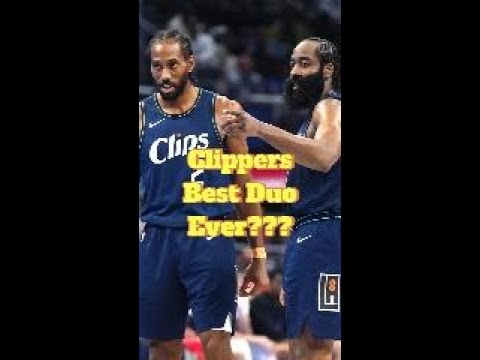 Clippers Best Duo Ever??? #kawhileonard & #jamesharden Lead #Clippers Win Over #Nets