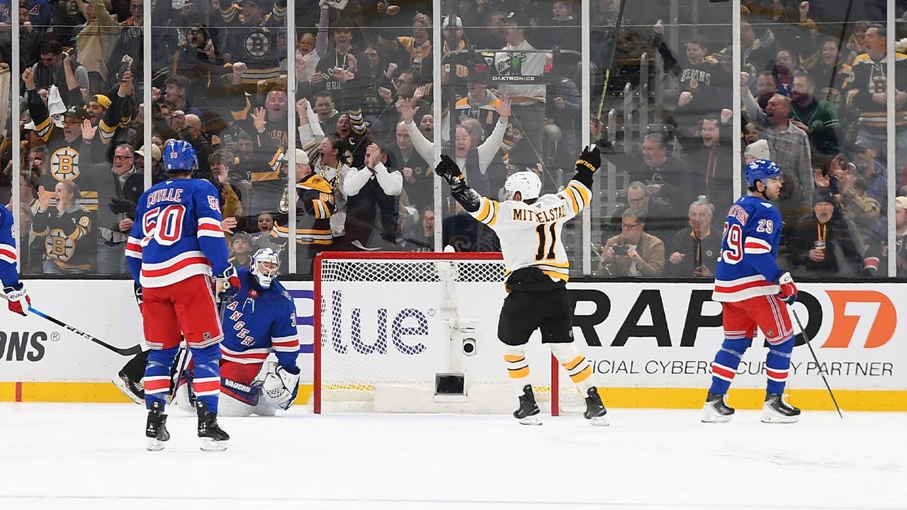 Bruins score TEN including a hat trick AND a 4-goal game!!