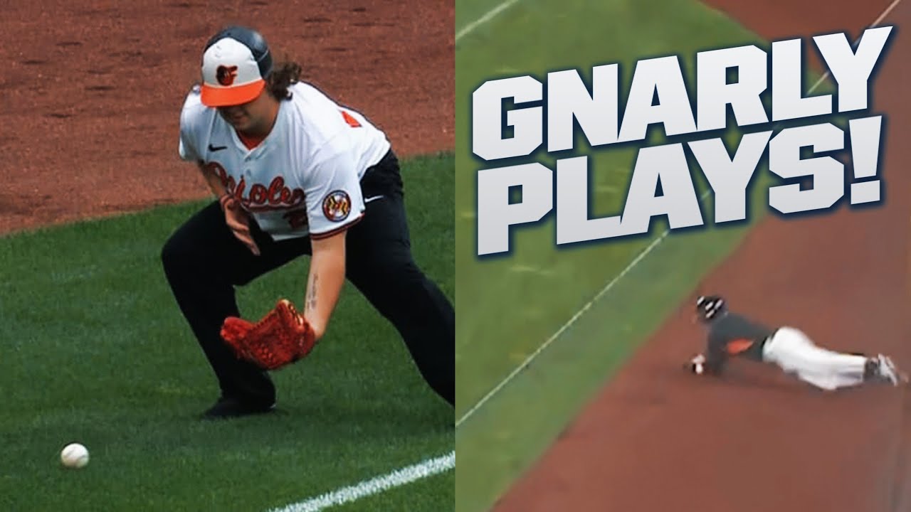 The BEST PLAYS down the line by Ball Crews in MLB during the 2025 season! 😯