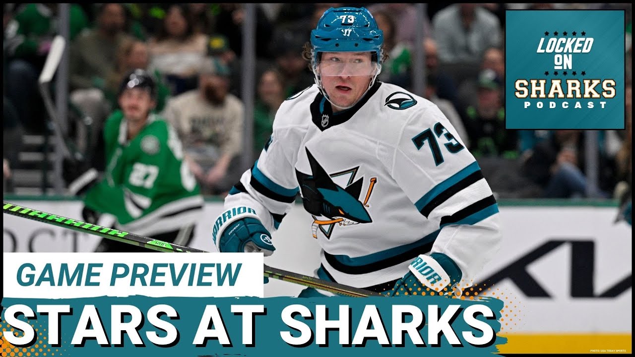 San Jose Sharks vs Dallas Stars—Will Macklin Celebrini and Tyler Toffoli IGNITE Offense?