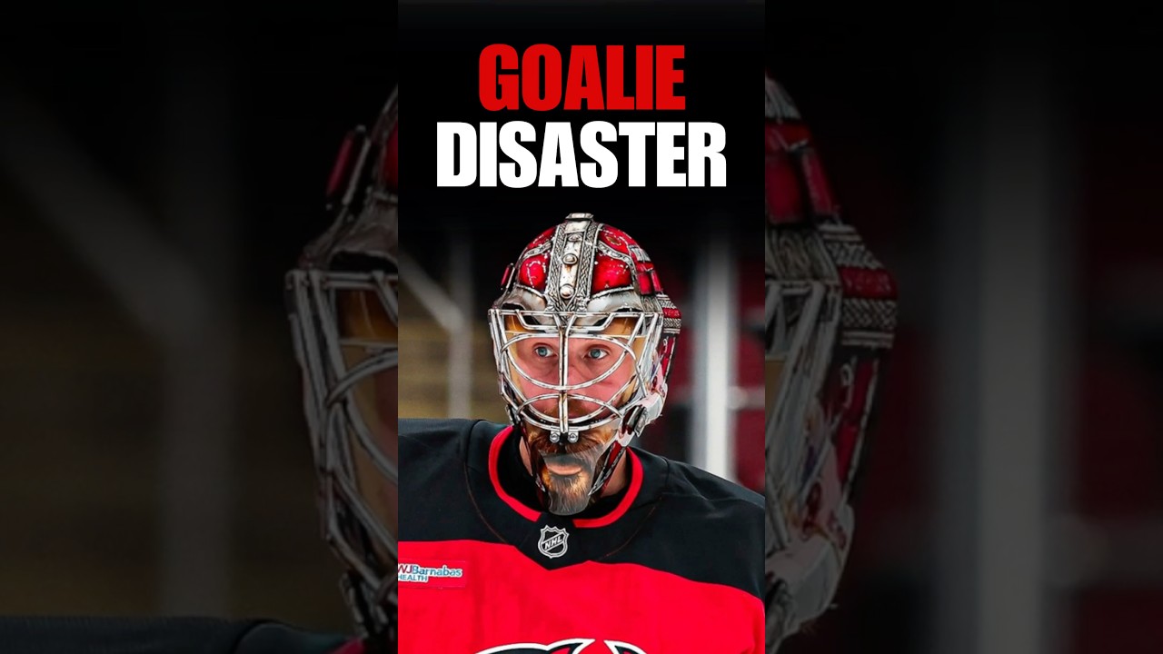 When You Leave Your Goalie Out To Dry.. #nhl #hockey #newjerseydevils
