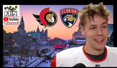 Sandis Vilmanis Makes NHL Debut with Florida Panthers Tonight at Ottawa Senators