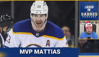 Mattias Samuelsson DOES IT AGAIN leading the Buffalo Sabres over the Rangers