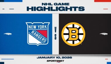 NHL Highlights | Rangers vs. Bruins - January 10, 2026
