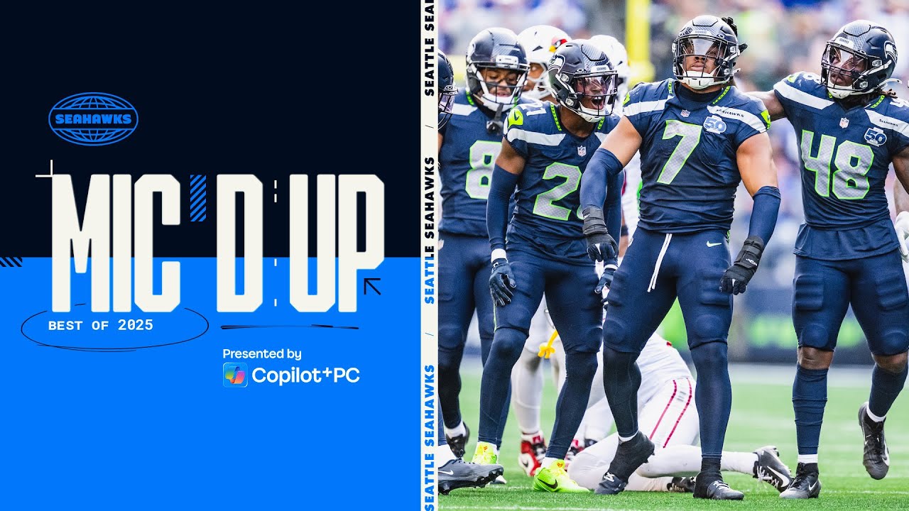 Best Mic'd Up Moments From The Seahawks' 2025 Regular Season | Seattle Seahawks