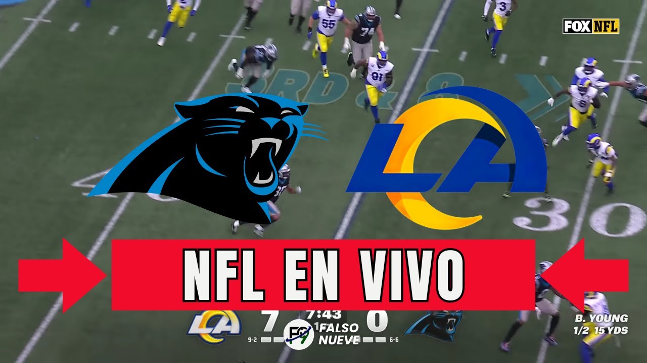 🏉 CAROLINA PANTHERS vs LOS ANGELES RAMS EN VIVO 🔴 NFL 2025/2026 - RONDA DE COMODINES ✅