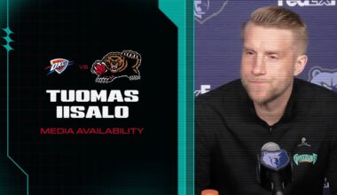 Tuomas Iisalo Press Conference | Grizzlies vs. Thunder