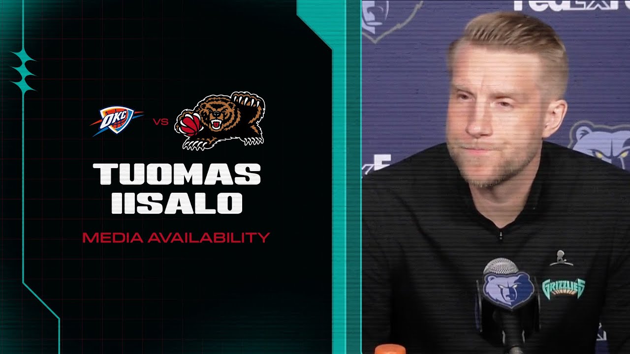 Tuomas Iisalo Press Conference | Grizzlies vs. Thunder