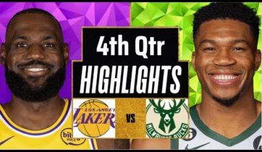 Los Angeles Lakers vs Milwaukee Bucks Full Game Highlights 4th Qtr  | Jan 9 | 2026 NBA Highlights