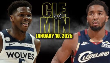 Minnesota Timberwolves vs Cleveland Cavaliers Full Game Highlights – January 10, 2026 | NBA Season