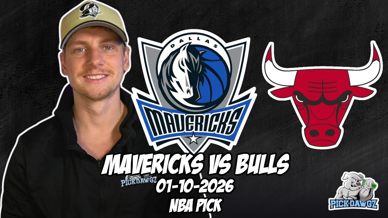 Dallas Mavericks vs Chicago Bulls 1/10/26 NBA Free Picks & Prediction | NBA Betting Tips