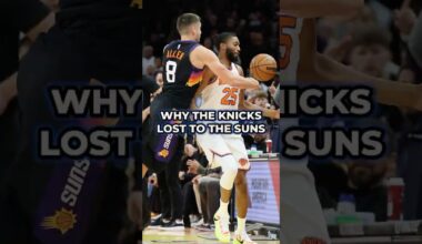 THIS IS WHY The Knicks Lost To The Suns