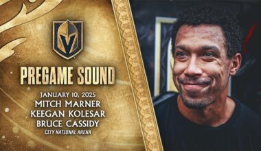 🎥 PREGAME SOUND: Marner, Kolesar & Cassidy