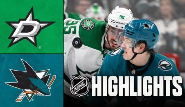 Stars vs. Sharks | NHL Highlights | January 10, 2026