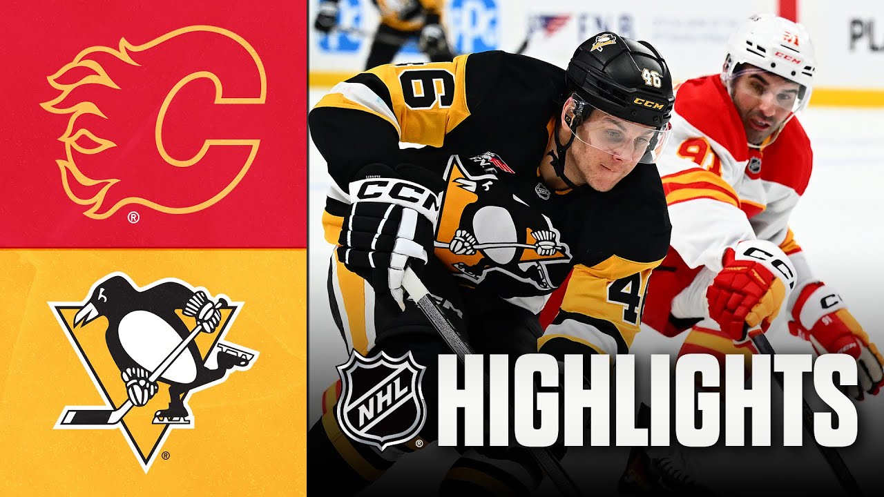 Flames vs. Penguins | NHL Highlights | January 10, 2026