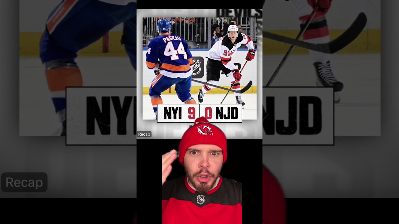 My Favorite Hockey Teams Loses By Touchdown & Field Goal #nhl #nhlhockey #nfl #islanders #devils