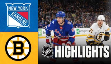 Rangers vs. Bruins | NHL Highlights | January 10, 2026