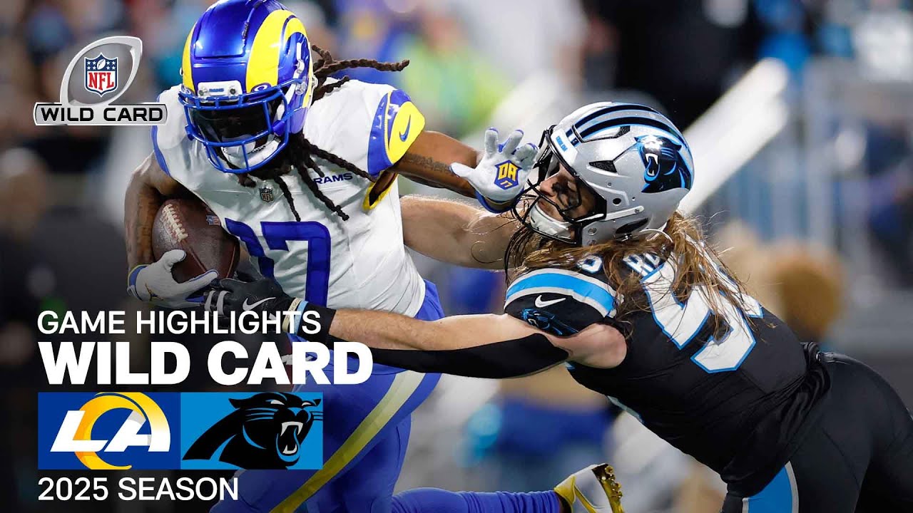 Los Angeles Rams vs. Carolina Panthers Game Highlights | NFL 2025 Season Wild Card