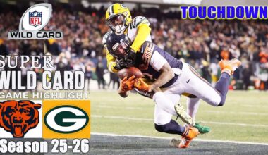 Green Bay Packers vs Chicago Bears WILD CARD Game Highlights | 2026 NFL Season