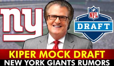 Mel Kiper NY Giants Mock Draft With #5 Pick