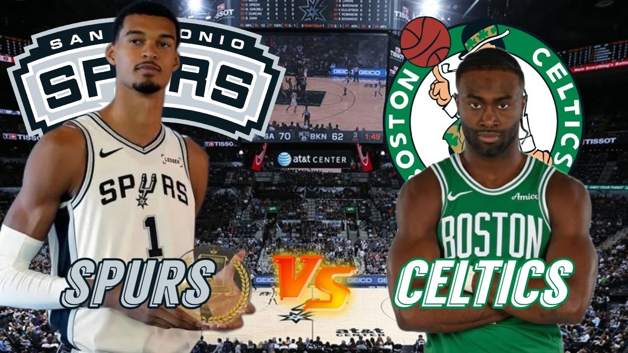 San Antonio Spurs vs Boston Celtics Live Play by Play & Scoreboard