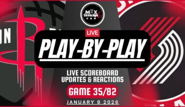 🔴LIVE - Houston Rockets vs Portland Trail Blazers - Play-By-Play & Reactions (1/9/26)