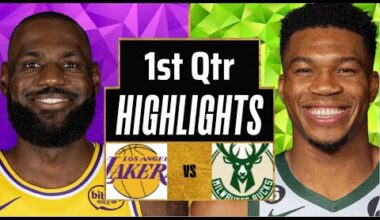 Los Angeles Lakers vs Milwaukee Bucks Full Game Highlights 1st Qtr | Jan 9 | 2026 NBA Highlights