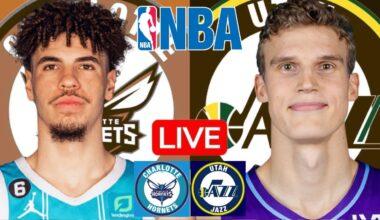 LIVE: CHARLOTTE HORNETS vs UTAH JAZZ | NBA | PLAY BY PLAY | SCOREBOARD