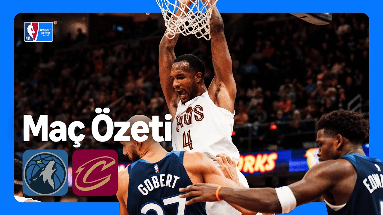 Minnesota Timberwolves - Cleveland Cavaliers | Maç Özeti | NBA | Prime Video Türkiye
