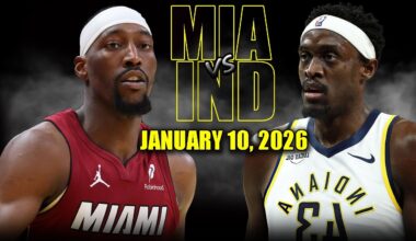Miami Heat vs Indiana Pacers Full Game Highlights – January 10, 2026 | NBA Season