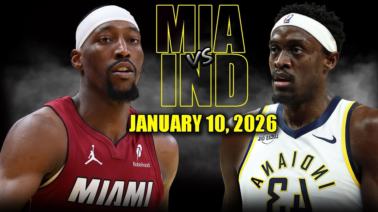 Miami Heat vs Indiana Pacers Full Game Highlights – January 10, 2026 | NBA Season