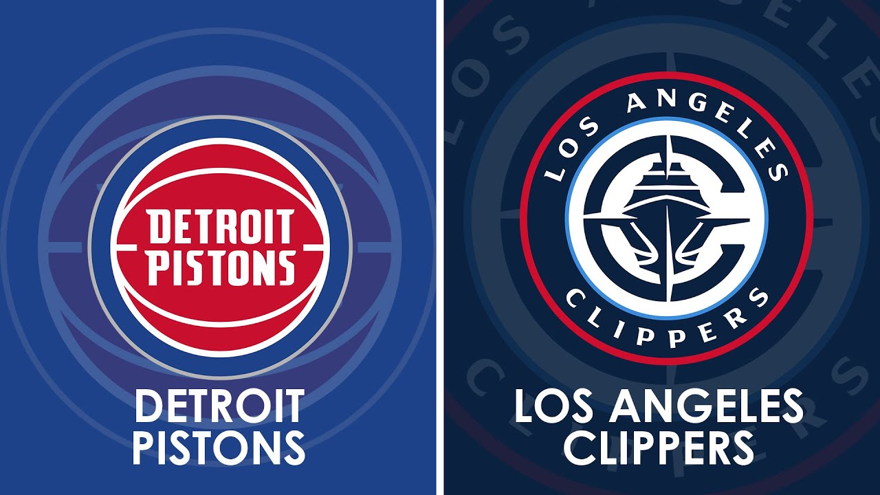 Detroit Pistons vs LA Clippers NBA Live Scoreboard